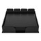Dacasso Black Leather 23-Piece Conf. Room Set with Square Coasters DF-1053 - alternate 1